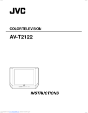 JVC AV-T2122 Instructions Manual