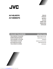 JVC AV14BJ8EPS Instructions Manual