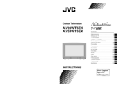 JVC AV28WT5EK Instructions Manual