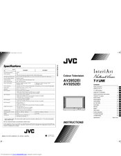JVC InteriArt AV28S2EI Instructions Manual