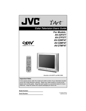JVC I'Art AV-32F577 User Manual