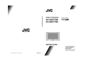 JVC InteriArt AV-28H77SK Instructions Manual