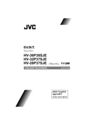 JVC InteriArt HV-36P38SJE Instructions Manual