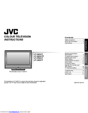 JVC LT-37EX17 Instructions Manual