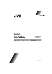 JVC PD-Z42DX4 Instructions Manual