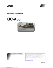 Jvc GC-A55 Instructions Manual
