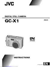 JVC GC X 1 Instructions Manual