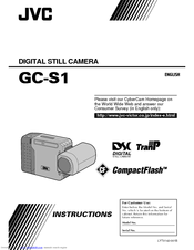 Jvc GC-S1 Instructions Manual