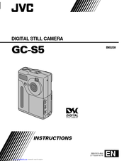 Jvc GC-S5 Instructions Manual
