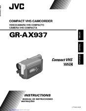 JVC GR-AX937 Instructions Manual