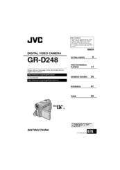 JVC GR-D248 Instructions Manual