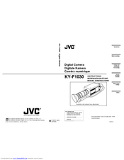 JVC KY-F1030U - Sxga Digital Image Capture Camera Instructions Manual
