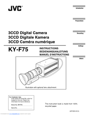 Jvc KY-F75 Instructions Manual
