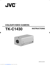 JVC TK-C1430E Instructions Manual