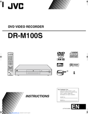 JVC DR-M100SEK Instructions Manual