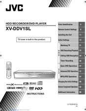 JVC XV-DDV1SL Instructions Manual