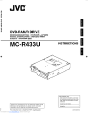 Jvc MC-R433U Instructions Manual
