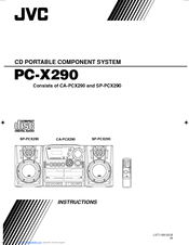 JVC SP-PCX290CA Instructions Manual