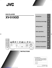 Jvc XV-515GD Instructions Manual