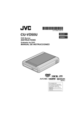 Jvc CU-VD50U Instructions Manual