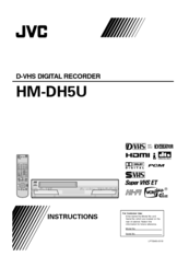 Jvc HD-DH5US Instructions Manual