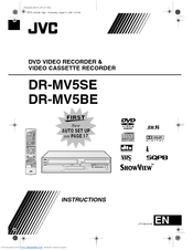 JVC DR-MV5BE Instructions Manual