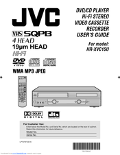 JVC HR-XVC15U User Manual