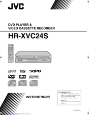 JVC HR-XVC24S Instruction Manual