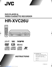 JVC HR-XVC26US Instruction Manual
