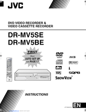 JVC DR-MV5BE Instructions Manual
