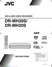 JVC DR-MH30S Instructions Manual