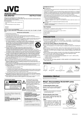 Jvc KA-ZH215U Instructions