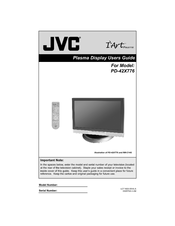 JVC I'Art Palette PD-42X776 User Manual