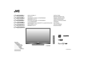 JVC HDMI LT-42DS9WU Manual D'instructions