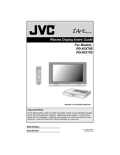 JVC I'Art Palette PD-50X795 User Manual