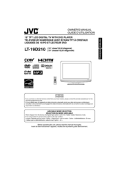JVC LT-19D210 Owner's Manual
