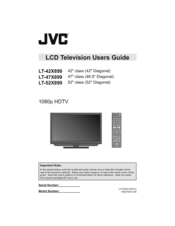 JVC LT-47X899 User Manual