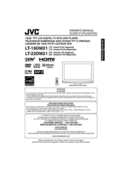 JVC LT-22DM21 Owner's Manual