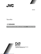 JVC LT-20DA6SK Instructions Manual