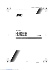 JVC LT-32A60SJ Instructions Manual