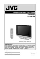 JVC LT-32WX84 User Manual