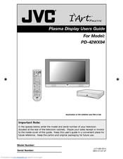 JVC PD-42WX84 User Manual