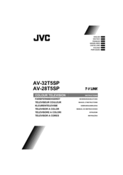 JVC AV-32T5SP Instructions Manual