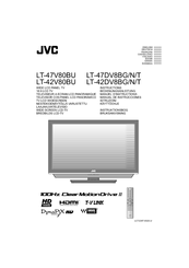 JVC Wide LCD Panel TV LT-47DV8BG/N/T Instructions Manual