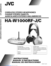 JVC HA-W1000R-FC Instructions Manual