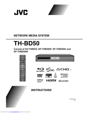 JVC SP-THBD50C Instructions Manual
