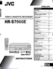 JVC HR-S7960E Instructions Manual