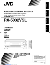 Jvc RX-5032VSL Instructions Manual