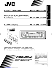 JVC KS-FX12WT Instructions Manual
