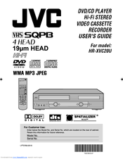 Jvc HR-XVC20U User Manual